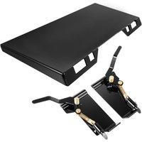 Placa de montaje del accesorio de tacómetro rápido para minicargador y caja - Vevor