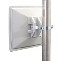 Poste de tubo de acero galvanizado en caliente L1500xD49mm para cubo de basura / espejo Sulo