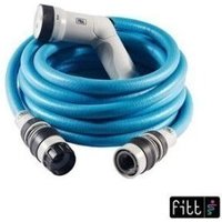 Manguera Extensible Ikon Azul Hasta 15 m Con Accesorios