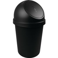 Helit - Papelera H700xØ403mm 45l negro