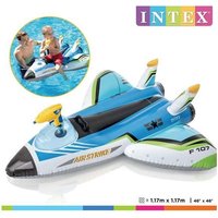 Flotador Acuático 117x77 cm con Pistola de Agua