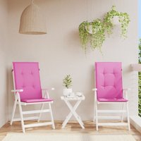 Prolenta Premium - Maison du'Monde - Cojín silla de jardín respaldo alto 2 uds tela