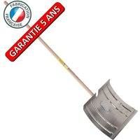 Outils Perrin - Quitanieves galvanizado 42 cm empuñadura de fijación rápida 1,30 m, herramienta para quitar nieve