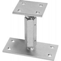 Gh Baubeschlage - Pie de columna tipo p 80x70x5,0mm