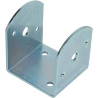 Herraje pérgola. Soporte de viga en forma de "U" - 45x80xh. 40 mm / 15 ud