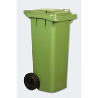 Contenedor industrial con ruedas y tapa de 80 litros para exteriores DENOX- FAMESA