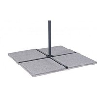 Iperbriko - Set 4 marmetas 50x50 cemento mix gris 20kg