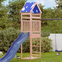 Torre de juegos madera maciza abeto douglas 85x52,5x265 cm
