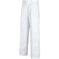 Workteam - Pantalón Industrial con cierre de botón y bragueta de cremallera B1402 54 Blanco - Blanco