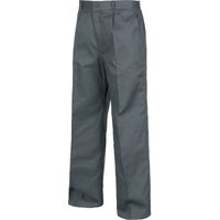 Workteam - Pantalón Industrial con cierre de botón y bragueta de cremallera B1402 60 Gris - Gris