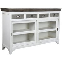 Buffet Mango Cristal 165X45,7X105,4 Gris
