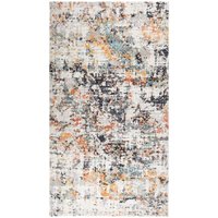 Alfombra de exterior tejido plano multicolor 115x170 cm