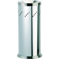 Papelera acero inox industrial circular