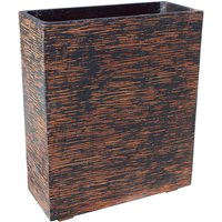Anaparra - Jardinera barents 50x25x70cm. de Hormigon-Piedra aligerado. Óxido