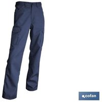 COFAN pantalon trabajo servet 245 gms/m gris t-46 , Pantalón de trabajo modelo Servet. Su Composición: 65 % poliéster/35 % algodón - 245 g/m2. Cierre