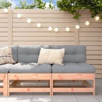 Prolenta Premium - Maison du'Monde - Sofás centrales de jardín 2 uds madera maciza