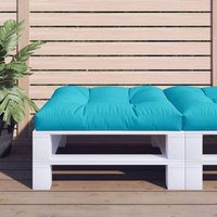 Prolenta Premium - Maison du'Monde - Cojín para palés tela turquesa 80x80x12 cm