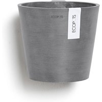 Ecopots - Maceta de pared Amsterdam Wall Grey - ø 20 x h. 17,5 cm - 4 l