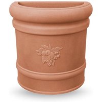 Veca - Jardinera festoneada en la Muralla Ducal Bianco - 50 cm - Bianco