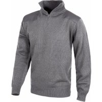 Jersey de cuello alto en punto grueso WORKTEAM S5501 con refuerzos
