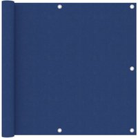 Toldo para balcón tela oxford azul 90x400 cm