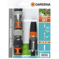 Kit completo de lanza pistola de riego con conectores de riego de 19 mm (18296-20) - Gardena