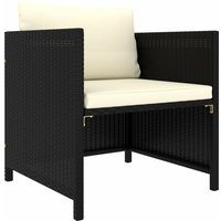 Prolenta Premium - Maison du'Monde - Sofás de jardín 3 piezas y cojines ratán