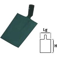 Leborgne - Bresse pala cuadrada 21cm sin mango