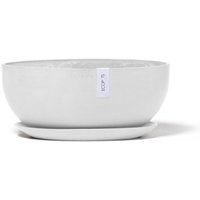 Ecopots - Platillo Sofia Big Pure White - 35,2 x 18,6 x h. 3 cm
