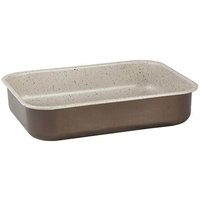 Bandeja Para Pizza Antiadherente Línea Rustica 61430 - Dimensiones 30x22,5x6 Cm